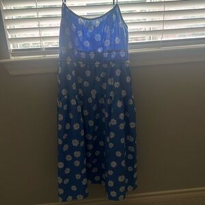 large blue dress perfact for summer